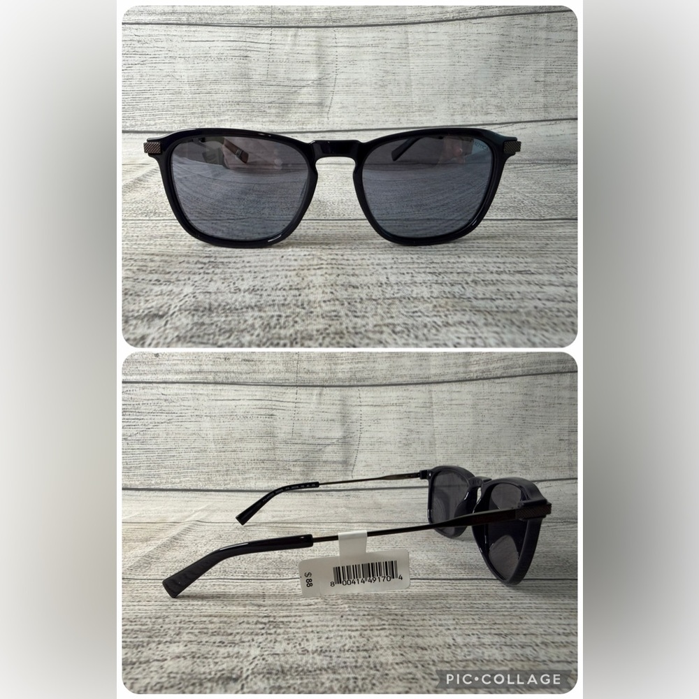 Nautica Men's Rx'able Sport Sunglasses  Black